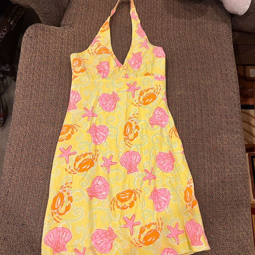 Retro Lilly crab sundress